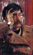 James Tissot Self Portrait oil on canvas